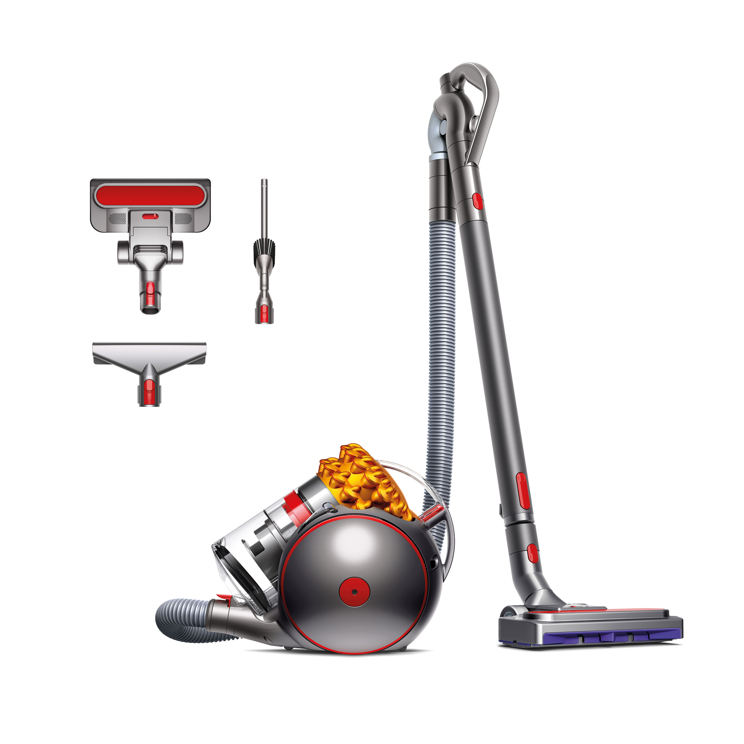 Dyson Cinetic Big Ball Multi Floor 2 Bodenstaubsauger Gelb/Silber