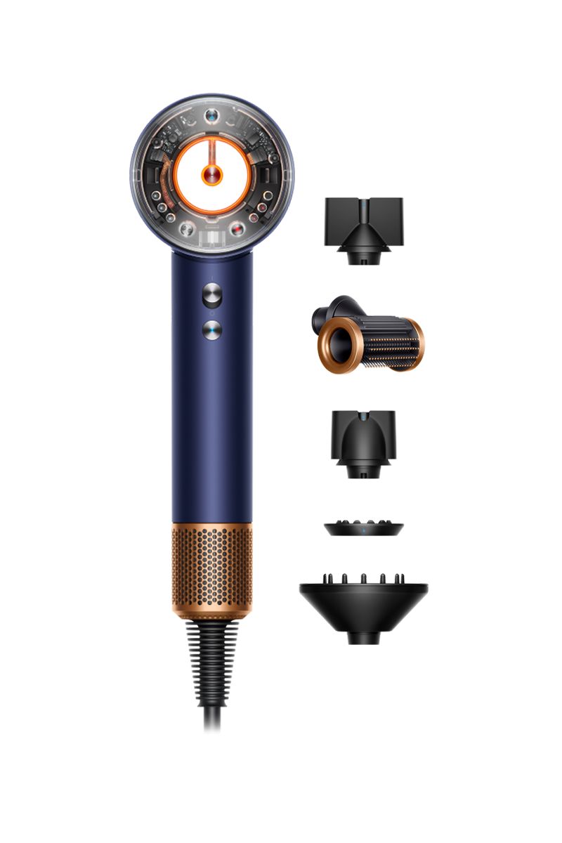 Dyson Supersonic Nural™ Haartrockner Straight+Wavy (Nachtblau/Kupfer)