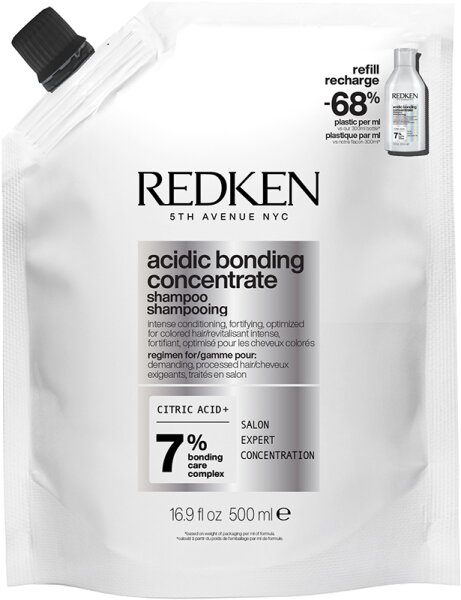 Redken Acidic Bonding Concentrate Shampoo Refill Pouch 500 ml